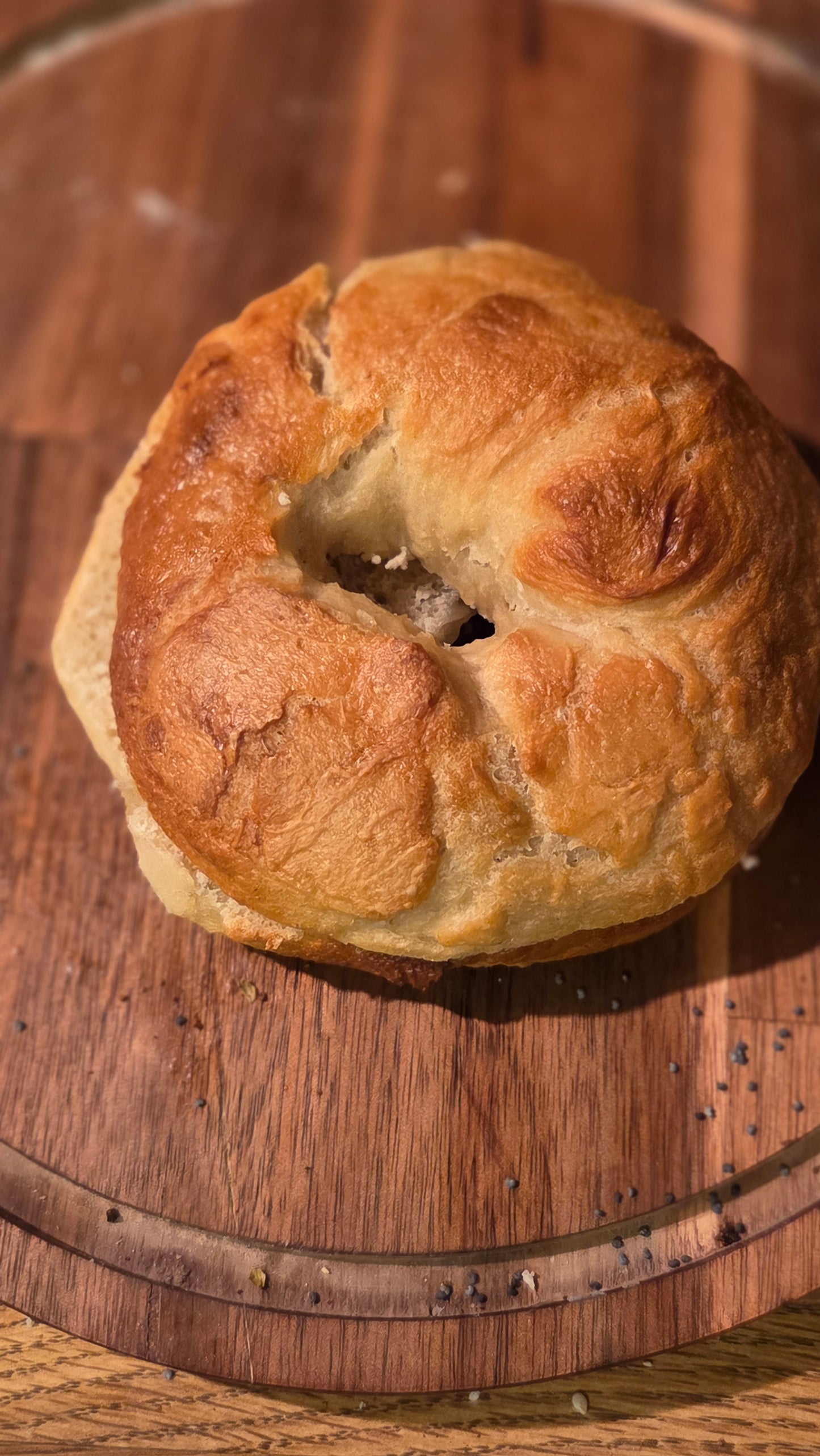 Sourdough Bagels
