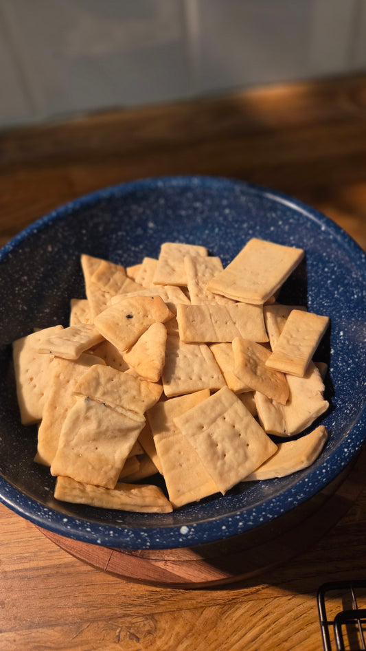 Sourdough Crackers