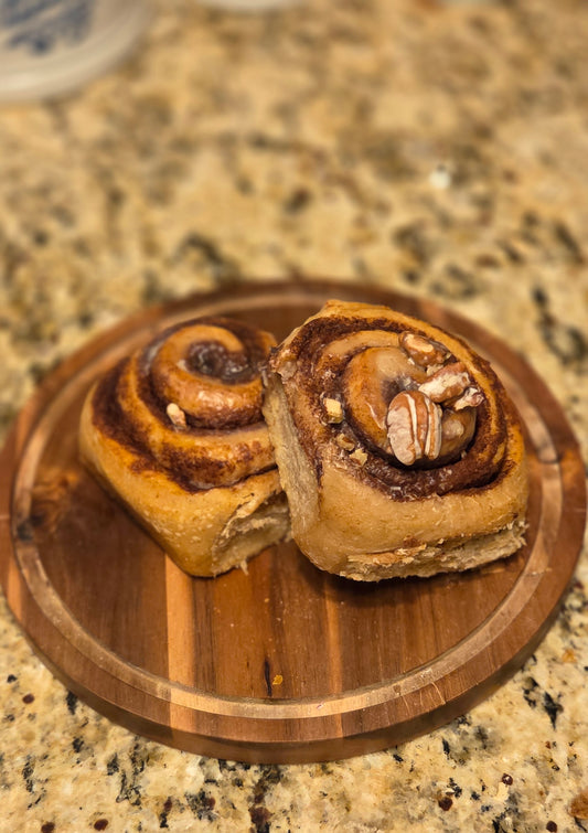 Fall Flavors Sourdough Cinnamon Rolls