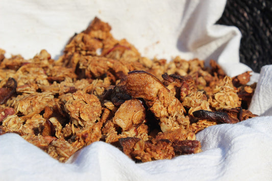Apple Pecan Sourdough Granola