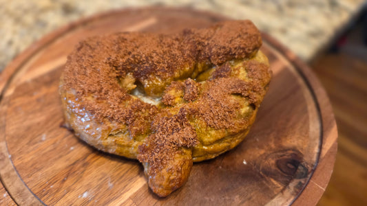 Pumpkin Cinnamon Sugar Soft Pretzels