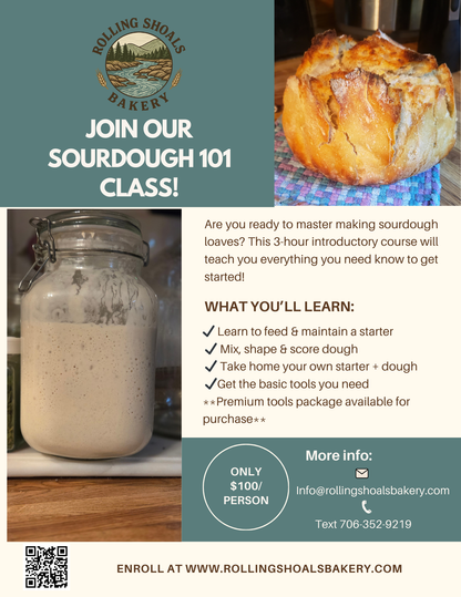 Sourdough 101 Baking Class