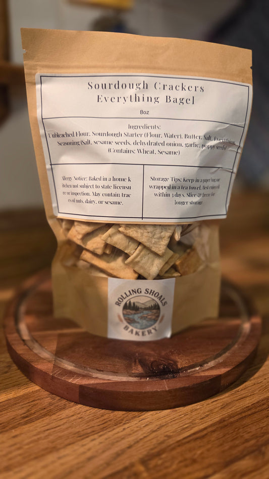 Sourdough Crackers