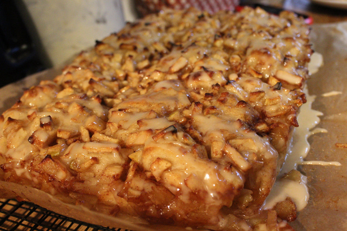 Apple Fritter Sourdough Focaccia