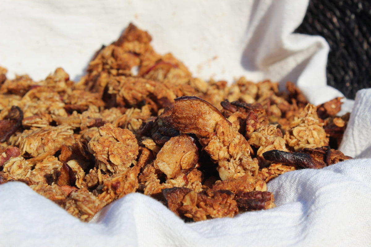 Apple Pecan Sourdough Granola0