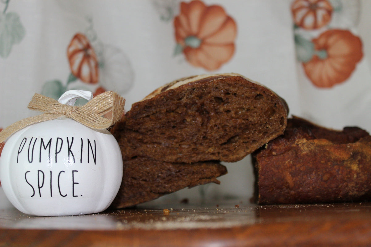 Pumpkin Spice Latte Sourdough Loaf