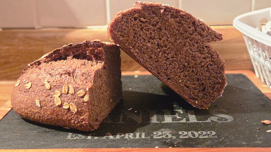 "Steakhouse" Fresh Whole Wheat Sourdough Brown Bread
