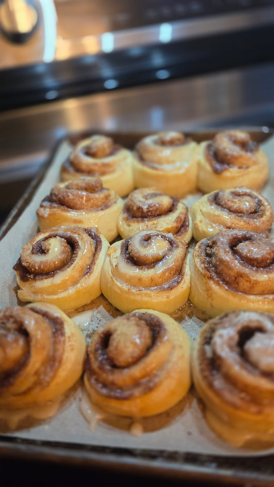 Sourdough Cinnamon Rolls