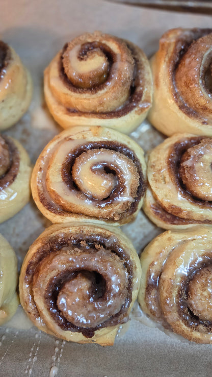 Sourdough Cinnamon Rolls