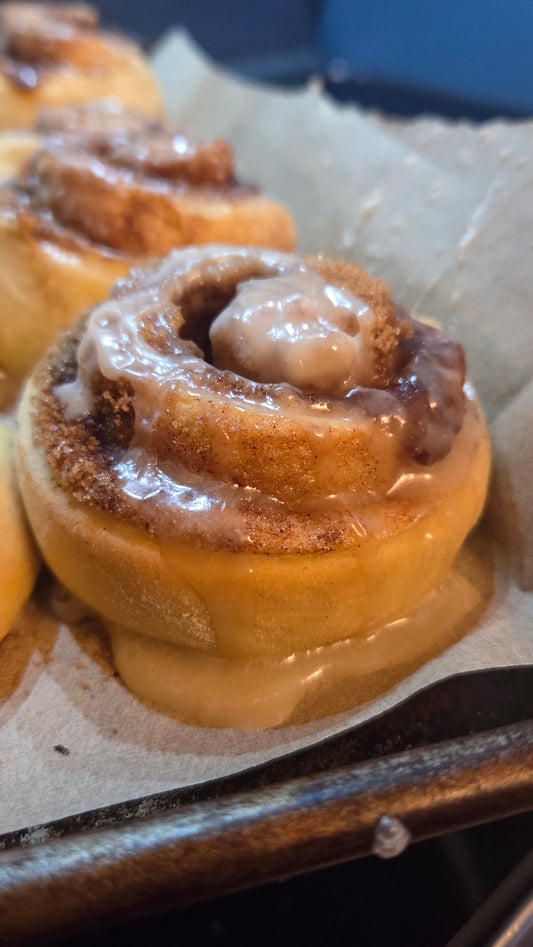 Sourdough Cinnamon Rolls