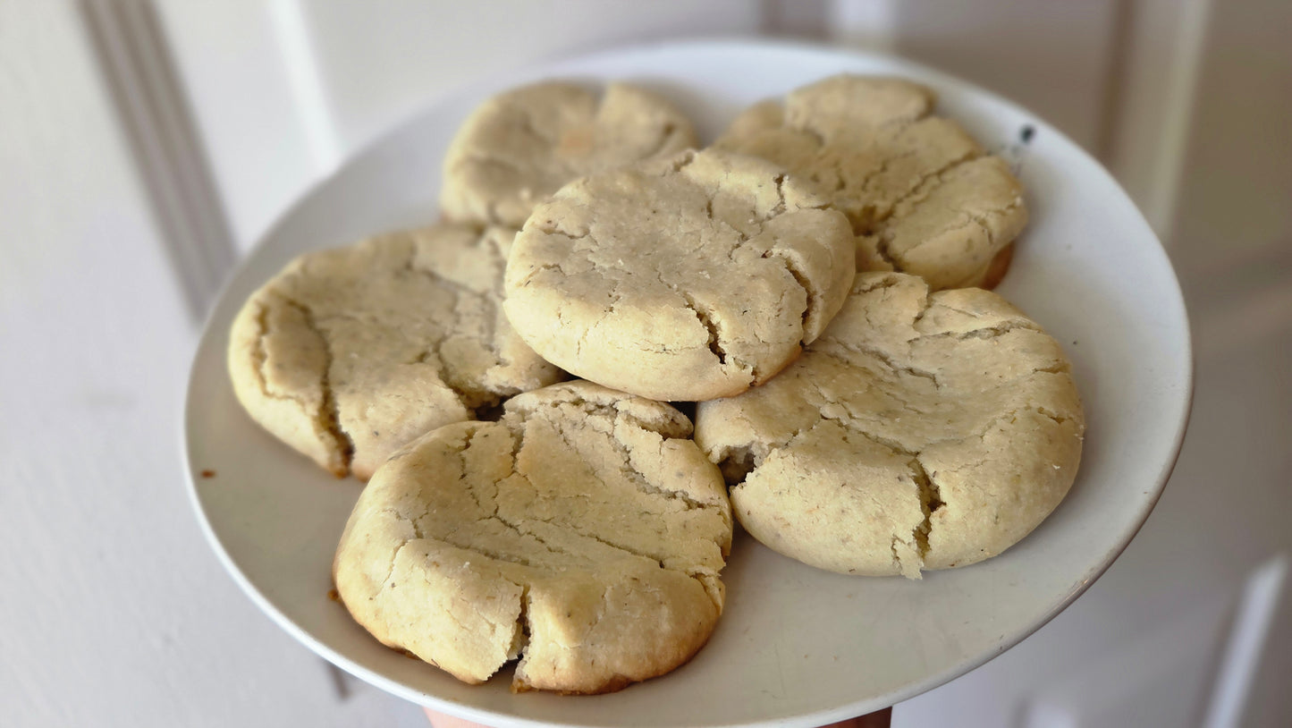 Chamomile Honey Tea Cookies